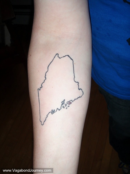 Examples of State Outline Tattoos? : r/tattoos
