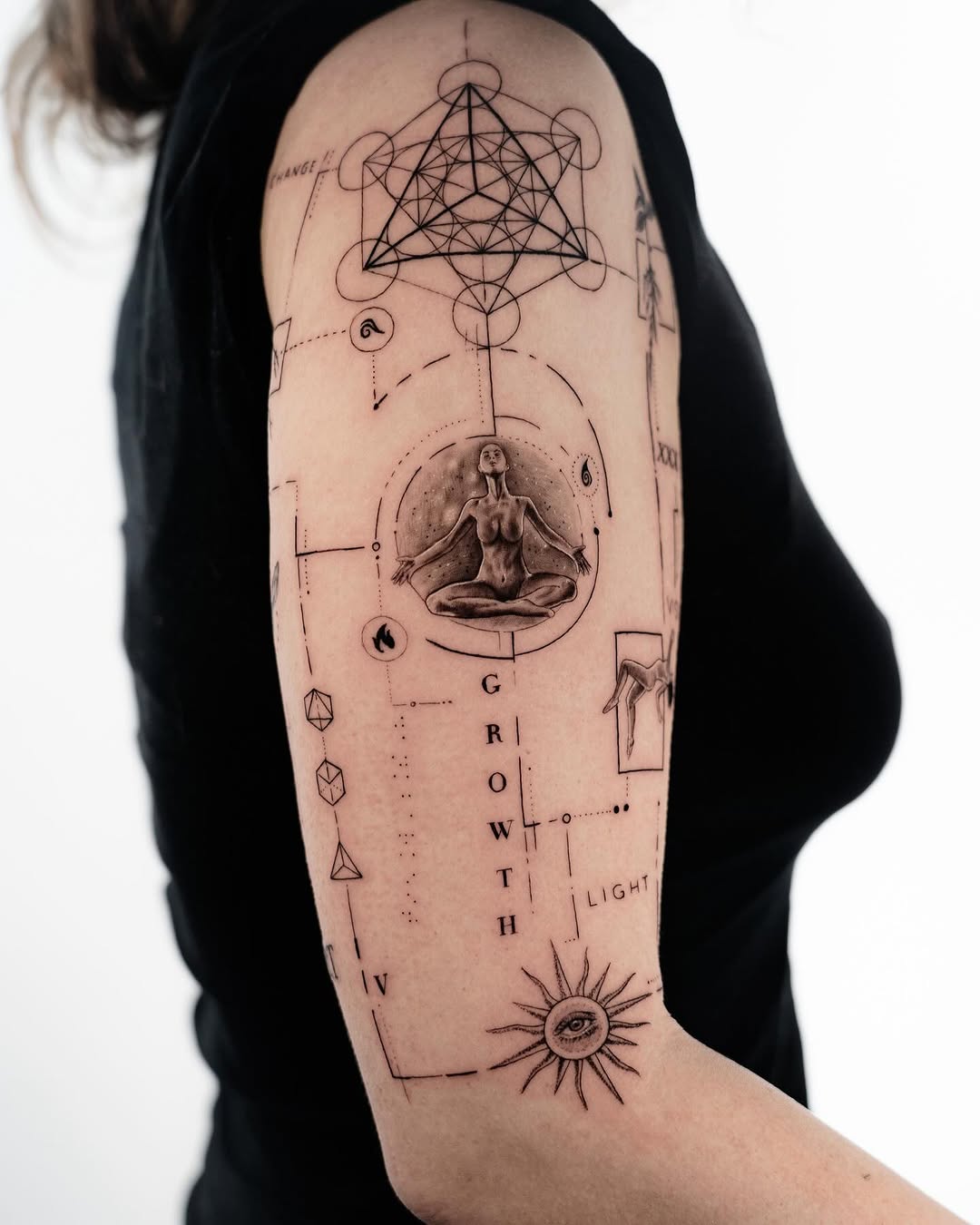 Intricate design symbolizing personal growth journey