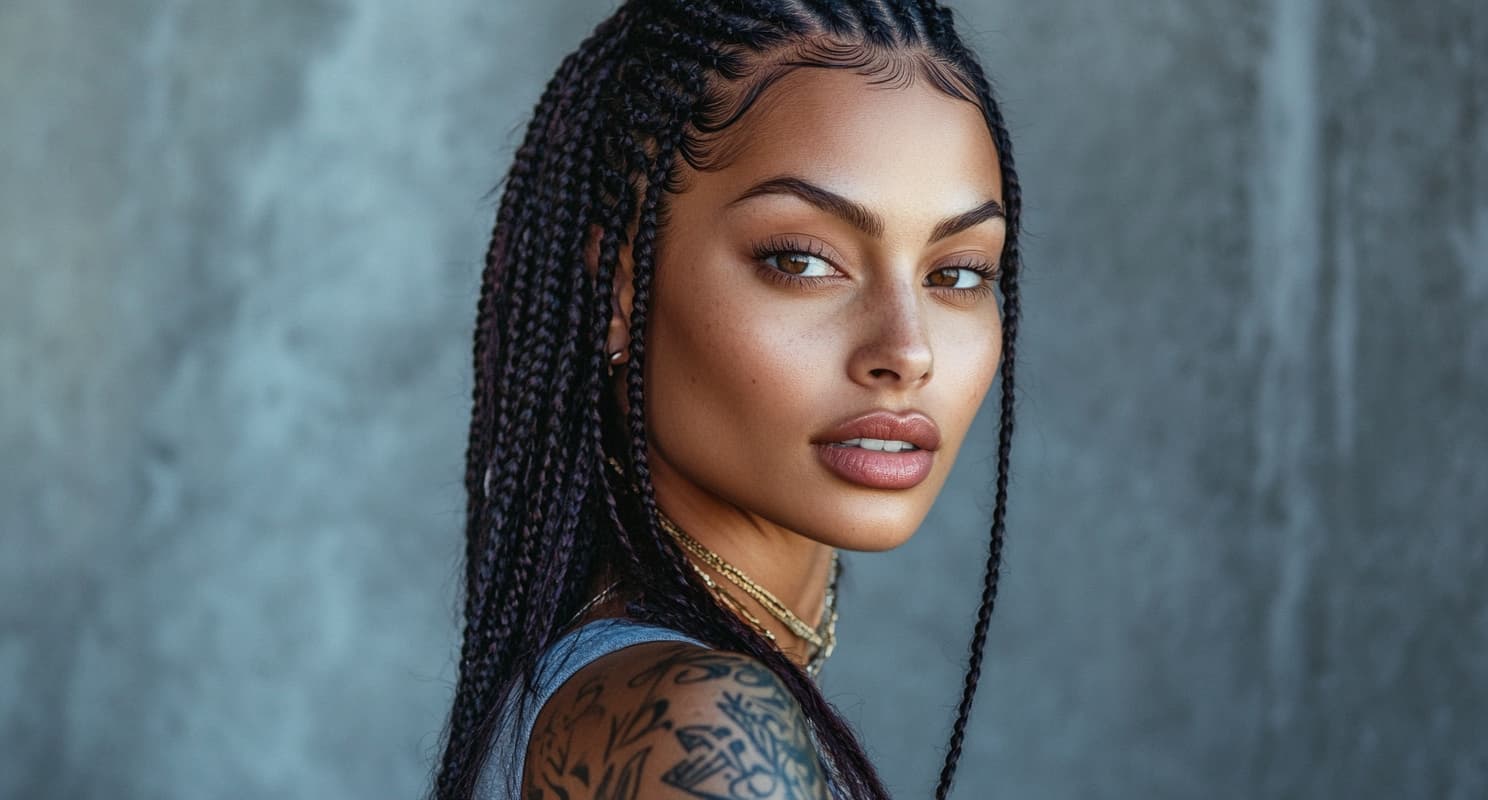 15 Gorgeous Micro Braid Styles for a Fresh New Look